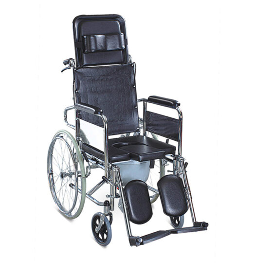 Commode wheel chair full option